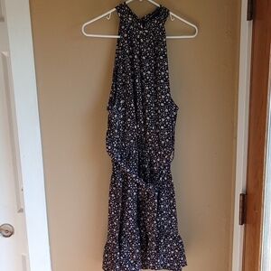 Asos Floral pixi Halter Casual Summer Dress Size 12
